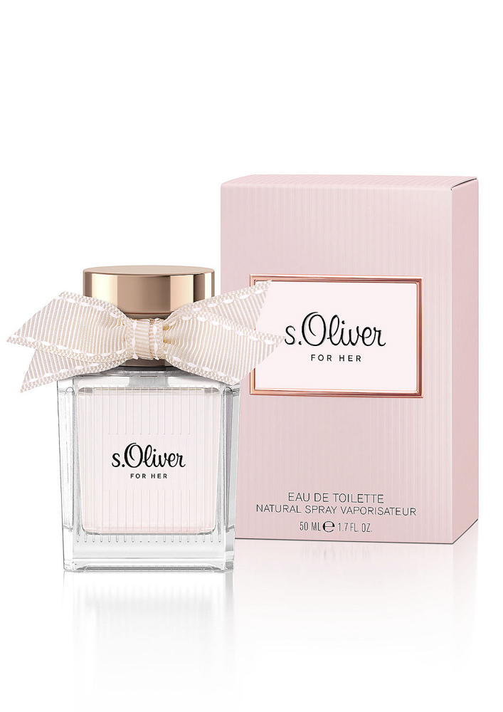 S.oliver For Her Туалетная вода 50мл4011700879069 S.oliver For Her Туалетная вода 50мл4011700879069Новая линия s.Oliver создана специально для того, чтобы навсегда запечатлеть в памяти самые приятные мгновения. Главный тренд сезона: Образ ROS?-NUDE