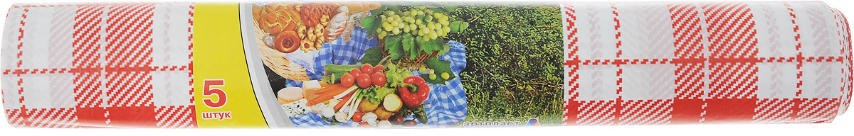 Скатерть Артпласт Клетка, цвет: красный, белый, 900 х 110 смСКТ25125_красный Скатерть Артпласт Клетка, цвет: красный, белый, 900 х 110 смСКТ25125_красныйПрямоугольная одноразовая скатерть Артпласт Клетка выполнена из качественного полиэтилена. Скатерть предназначена для применения в домашнем хозяйстве, на пикнике, на даче, в туризме. Скатерть упакована в рулон общим размером 900 х 110 см. Легко отделяется по линии отрыва на 5 скатертей размером 180 х 110 см. Такая скатерть добавит ярких красок любому мероприятию.