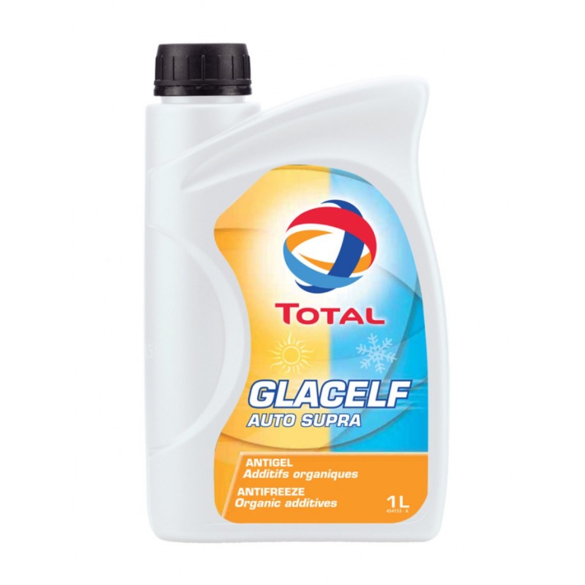 Антифриз Total Glacelf Auto Supra -38, 1 л2706 (ПО) Антифриз Total Glacelf Auto Supra -38, 1 л2706 (ПО)Антифриз со значительно увеличенным интервалом замены на основе чистого моноэтиленгликоля и органических ингибиторов коррозии. интервал замены – 5 лет (650 000 км для грузовиков, 250 000 км для легковых автомобилей). уменьшает износ блока цилиндров и водяной помпы. не содержит силикатов, фосфатов, хроматов, нитритов или боратов.MB-APPROVAL 325.3 DEUTZ, DEUTZ MWM, MAN 324 TYP SNF, FORD, AUDI, SEAT, SKODA, VW TL 774 D/F, JAGUAR, OPEL-GM 627M, LEYLAND TRUCKS, RENAULT VI, SCANIA, SAAB