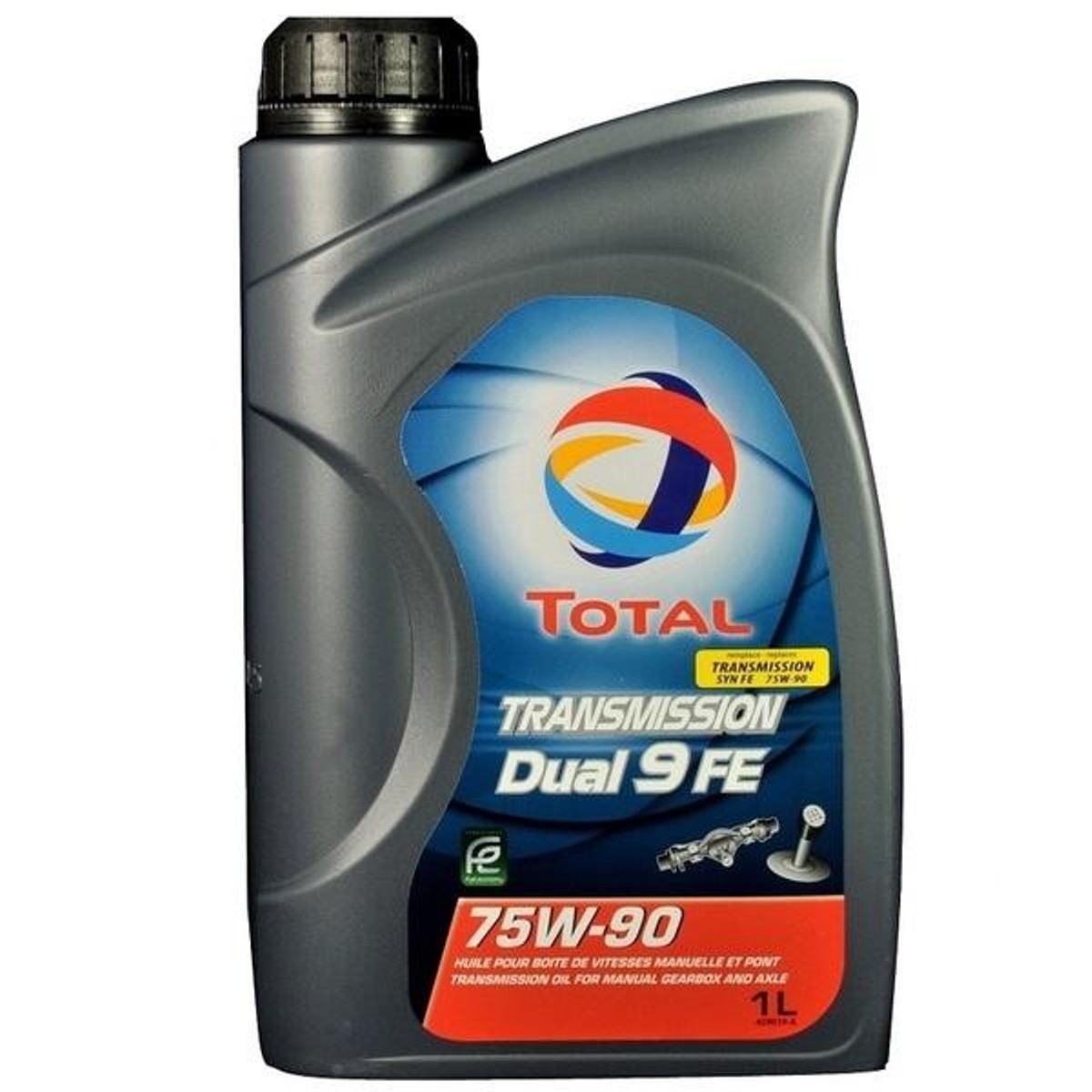 Трансмиссионное масло Total Transmission Dual 9 FE 75W90, 1л201656 Трансмиссионное масло Total Transmission Dual 9 FE 75W90, 1л201656TOTAL TRANSMISSION DUAL 9 FE 75W-90 высококачественное синтетическое масло разработанное для синхронизированных и не синхронизированных ручных коробок передач, задних мостов и любых видов трансмиссий, в которых требуется применение масла с уровнем свойств API GL-4, API GL-5, API MT-1, MIL-PRF-2105E. TOTAL TRANSMISSION DUAL 9 FE 75W-90 высококачественное синтетическое масло разработанное по концепции T.D.L (Total Drive Line), которая позволяет применять данный продукт в мостах и коробках передач, работающих в тяжелых условиях. TOTAL TRANSMISSION DUAL 9 FE 75W-90 подходит для применения в трансмиссиях таких концернов как MACK, MAN, DAF, IVECO, Mercedes, VOLVO, Renault TRACKS с продленными интервалами замены до 180 000 км. ОДОБРЕНИЯ АВТОПРОИЗВОДИТЕЛЕЙ ? DAF (First fill) ? MB-Approval 235.8 ? MAN 341 TYPE E3, Z2 ? MAN 342 TYPE M3 ? SCANIA STO 1:0 ? VOLVO 97312 ? ZF TE-ML 02B, 05B, 12L, 12N, 16F, 17B, 19C, 21B ? SAE J2360 (n0 PRI GL 0661)