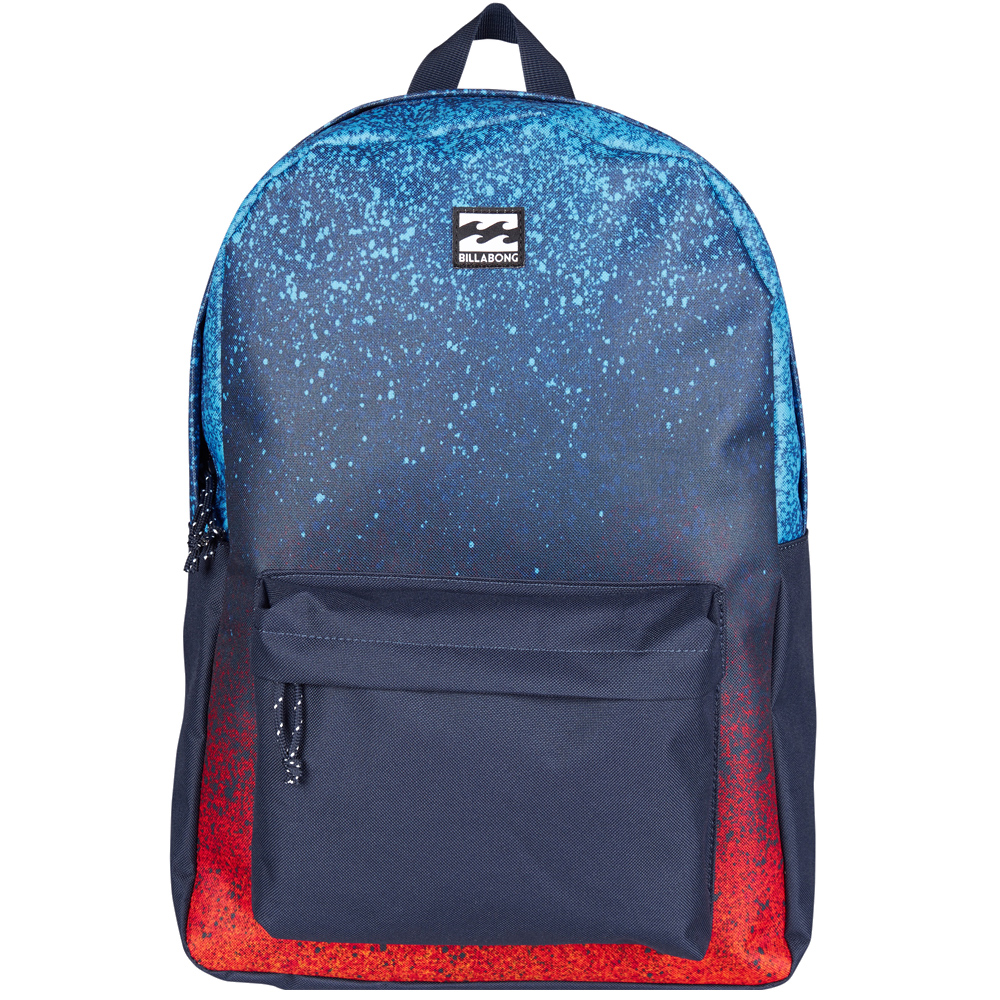 Рюкзак городской Billabong All Day Pack, цвет: синий, красный. 3607869368561ЛЦ0036 Рюкзак городской Billabong All Day Pack, цвет: синий, красный. 3607869368561ЛЦ0036Компактный городской рюкзак, объема которого вполне достаточно для повседневных потребностей. Стильные расцветки сделают этот рюкзак не только полезным аксессуаром, но и замечательным дополнением Вашего образа в целом.