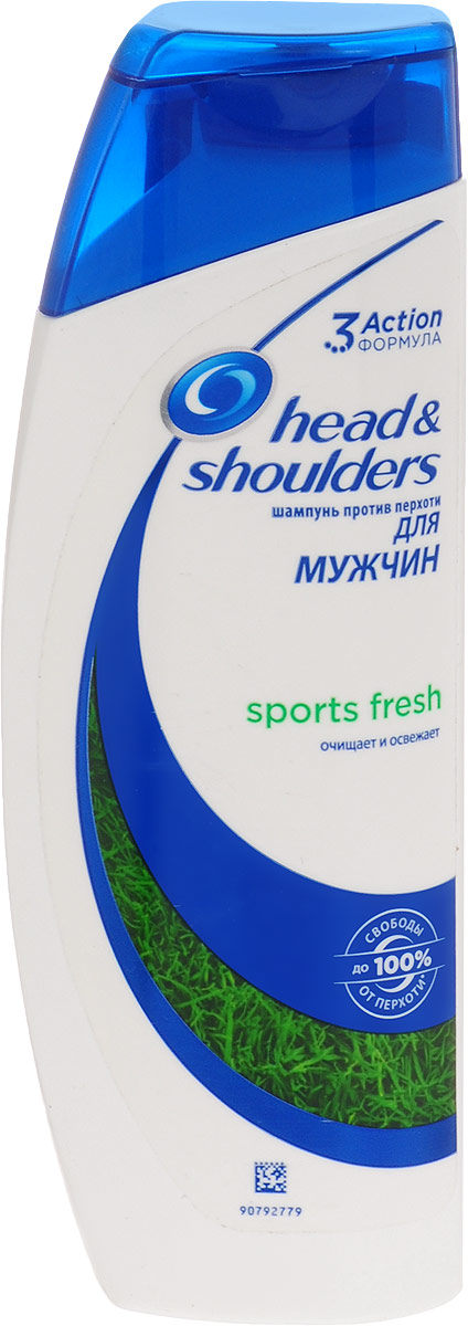 Шампунь против перхоти Head & Shoulders Sports Fresh, 200 млHS-81338999 Шампунь против перхоти Head & Shoulders Sports Fresh, 200 млHS-81338999Шампунь против перхоти Head&Shoulders Sports Fresh освежающий, с натуральным ментолом. При регулярном применении помогает замедлить выпадение волос из-за перхоти и ломкости до 100%.