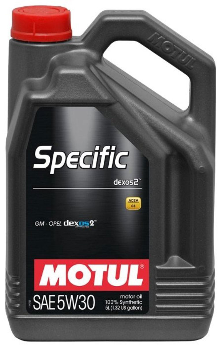 Масло моторное Motul Specific 913D, синтетическое, 5W-30, 5 л104560 Масло моторное Motul Specific 913D, синтетическое, 5W-30, 5 л104560100% синтетическое энергосберегающее масло для всех дизельных и некоторых бензиновых (см. техническую документацию) двигателей FORD. Одобрение FORD WSS M2C 913 D перекрывает большинство двигателей, требующих моторное масло с допуском FORD WSS M2C 913 A, 913 B и 913 C. ACEA Стандарты: ACEA A5/B5