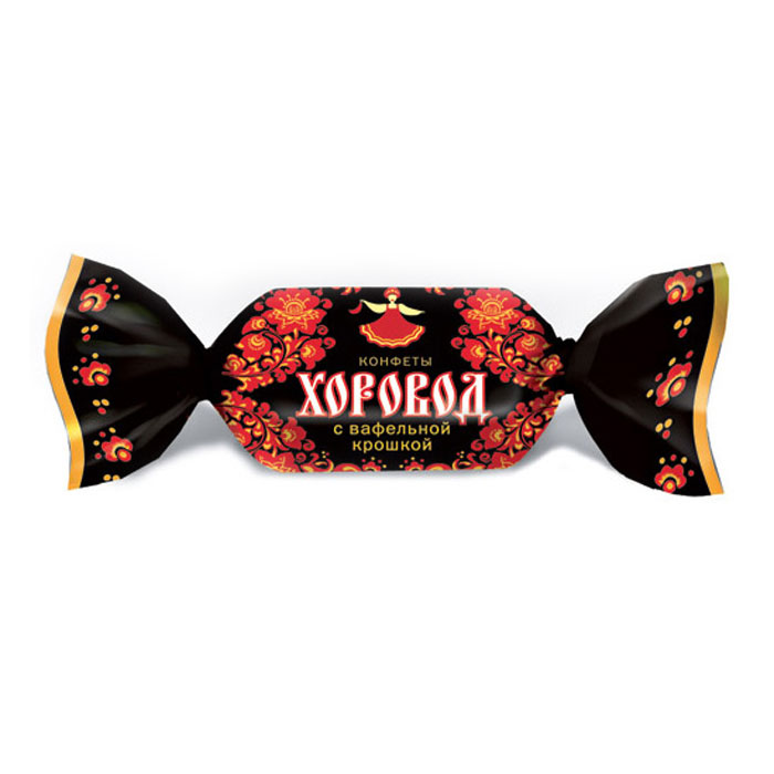 Хоровод конфеты с вафельной крошкой, 250 г (Тамбов)ТК12239 Хоровод конфеты с вафельной крошкой, 250 г (Тамбов)ТК12239Пралиновые конфеты с вафельной крошкой в шоколадной глазури.