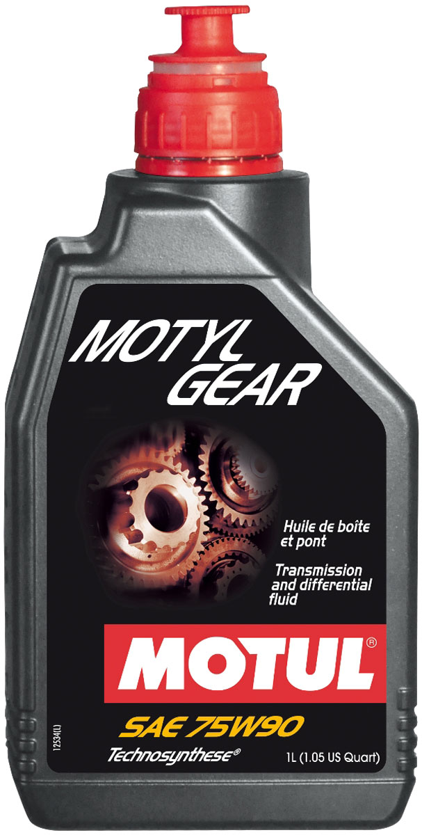 Масло трансмиссионное Motul Motyl Gear, синтетическое, 75W-90, 1 л105783 Масло трансмиссионное Motul Motyl Gear, синтетическое, 75W-90, 1 л105783Масло для механических коробок передач и мостов. SAE 75W-90. Technosynthese. Специально разработано для коробок передач с затрудненным переключением. Все механические трансмиссии, синхронизированных и несинхронизированных коробок передач, коробка/мост, коробка передач и гипоидные мосты без автоблокировки. API Стандарты: API GL-5 / GL-4 Одобрения: MIL-L-2105D