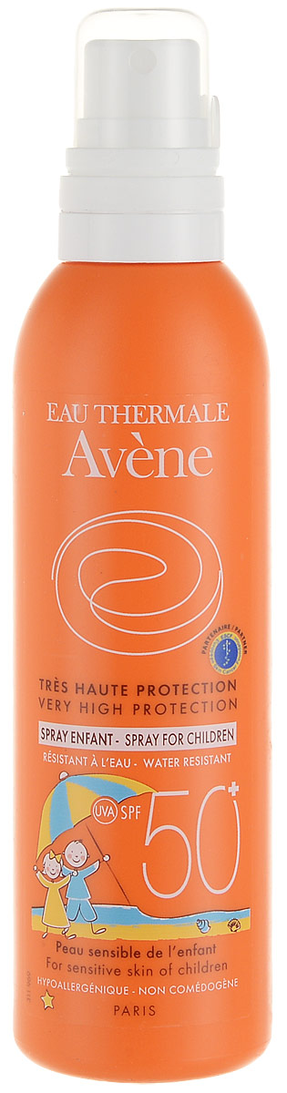 Avene Солнцезащитный детский спрей SPF50+, 200 млC22999 Avene Солнцезащитный детский спрей SPF50+, 200 млC22999Солнцезащитный спрей SPF 50+ с очень высокой степенью защиты от солнца разработано специально для особенно уязвимой детской кожи. Обеспечивает равномерную и полную и длительную защиту кожи.