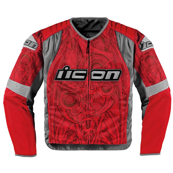 Мотокуртка Icon Icon Overlord Sportbike SB1, цвет: красный. Размер Lone116 Мотокуртка Icon Icon Overlord Sportbike SB1, цвет: красный. Размер Lone116Overlord Sportbike SB1 – это одна из лучших текстильных мотокурток от Icon, созданная на основе кожаного прототипа Overlord. Изготовленная из специальной, мелкоячеистой износостойкой ткани, она обеспечит высокий уровень комфорта, свободу движений и отличный внешний вид. При этом показатели защиты ничуть не уступают модели-предшественнице, выполненной из кожи – традиционные вставки биопены в мотоциклетной куртке Overlord Sportbike SB1 дополнены внешними накладками из литого пластика и обеспечивают безопасность райдеру, существенно снижая риск получения травм в случае аварии.
