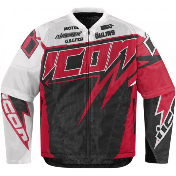 Мотокуртка Icon Icon Spaztyk Street Jersey, цвет: красный. Размер SPANTERA SPX-2RS Мотокуртка Icon Icon Spaztyk Street Jersey, цвет: красный. Размер SPANTERA SPX-2RSМотокуртка Spaztyk Street Jersey создана на основе более ранних разработок компании Icon. Основными модификациями для новой модели стали полный комплект защиты и повышенная прочность. Область спины и плеч оснащена био-губкой D3O, которая поглощает энергию при ударе. Дизайн и материалы подобраны таким образом, что куртка кажется на удивление легкой и удобной, но в то же время является надежной защитой. Для максимального удобства куртка оснащена эластичными манжетами. А, кроме того, есть возможность отстегнуть рукава.