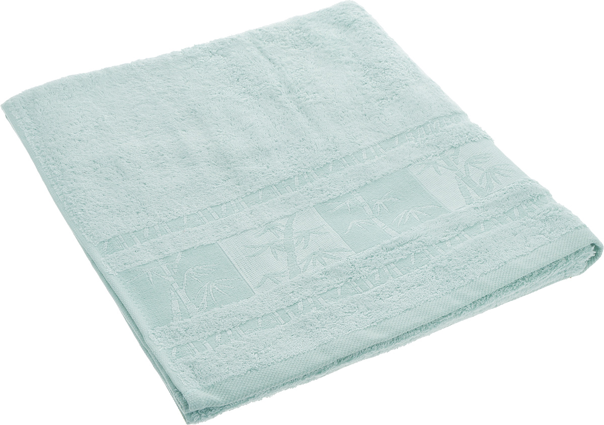 Полотенце Brielle Bamboo, цвет: мятный, 70 х 140 см1213 Полотенце Brielle Bamboo, цвет: мятный, 70 х 140 см1213Полотенце Brielle Bamboo выполнено из бамбука с содержанием хлопка. Изделие очень мягкое, оно отлично впитывает влагу, быстро сохнет, сохраняет яркость цвета и не теряет формы даже после многократных стирок. Одна из боковых сторон оформлена оригинальным рисунком и надписью. Полотенце Brielle Bamboo очень практично и неприхотливо в уходе. Такое полотенце послужит приятным подарком.