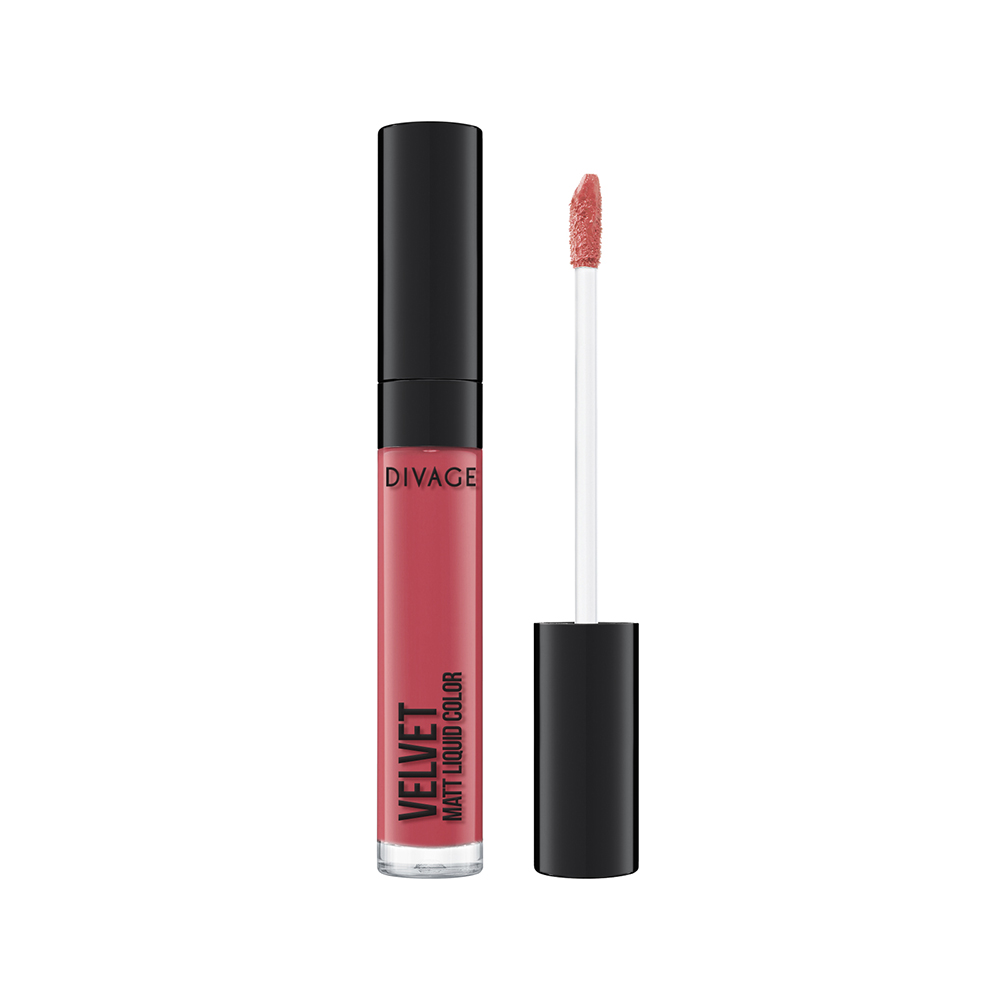 Divage Жидкая Матовая Губная Помада Liquid Matte Lipstick - Тон Velvet № 01013940 Divage Жидкая Матовая Губная Помада Liquid Matte Lipstick - Тон Velvet № 01013940Жидкая матовая помада VELVET имеет легкую матовую невесомую текстуру, которая позволяет создать потрясающий соблазнительный бархатистый эффект. Удобный аппликатор делает нанесение максимально комфортным и позволяет распределить помаду идеально ровно.