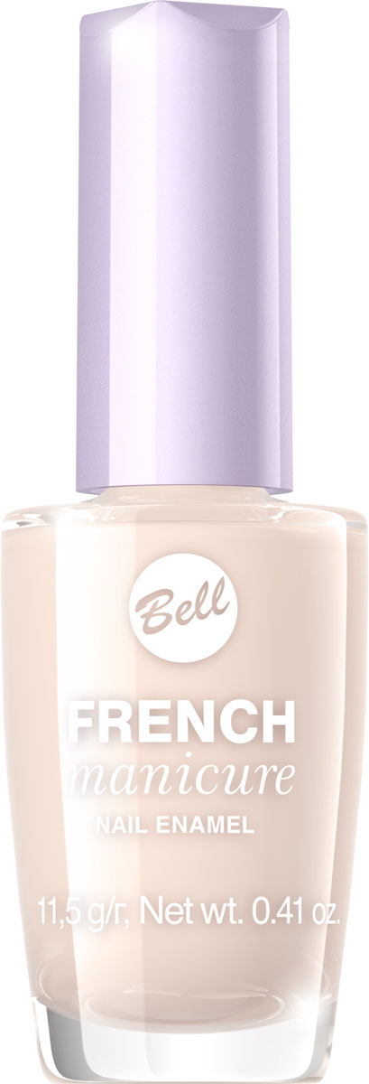 Bell Лак Для Ногтей Устойчивый Гипоаллергенный French Manicure Nail Тон 36800 Bell Лак Для Ногтей Устойчивый Гипоаллергенный French Manicure Nail Тон 36800Натуральный элегантный маникюр! French manicure от Bell - это наиболее простой и эффективный способ создания настоящего французского маникюра. Новейшая коллекция включает 12 деликатных оттенков: 6 из них обогащены серебристыми искорками, другие 5 придают ногтям матовый блеск.