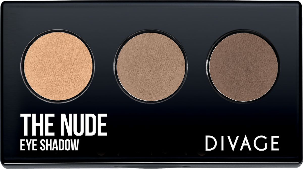 Divage Тени Для Век Трехцветные Eye Shadow The Nude - Тон № 01DannaNE01 Divage Тени Для Век Трехцветные Eye Shadow The Nude - Тон № 01DannaNE01Тени THE NUDE из одноименной коллекции предназначены для создания столь актуального сегодня макияжа без макияжа. Тени имеют ультратонкую текстуру, которая обеспечивает равномерное покрытие и легкую растушевку. Тени достойны занимать главное место в твоей косметичке, потому что имеют три базовых универсальных оттенка, позволяющих сделать натуральный и естественный макияж глаз. Цвета прекрасно подобраны, поэтому ты сможешь сочетать оттенки, сделать легкий макияж, а также сделать взгляд более глубоким, расставить акценты и подчеркнуть природную красоту. В коллекции представлены две палетки теней в теплых и более холодных оттенках.