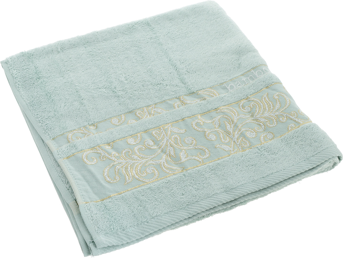 Полотенце Brielle Bamboo. Jacquard, цвет: мятный, 70 х 140 см1213 Полотенце Brielle Bamboo. Jacquard, цвет: мятный, 70 х 140 см1213Полотенце Brielle Bamboo. Jacquard выполнено из натурального хлопка. Изделие очень мягкое, оно отлично впитывает влагу, быстро сохнет, сохраняет яркость цвета и не теряет формы даже после многократных стирок. Модель оформлена Вышитым узором. Полотенце Brielle Bamboo. Jacquard очень практично и неприхотливо в уходе. Такое полотенце послужит приятным подарком.