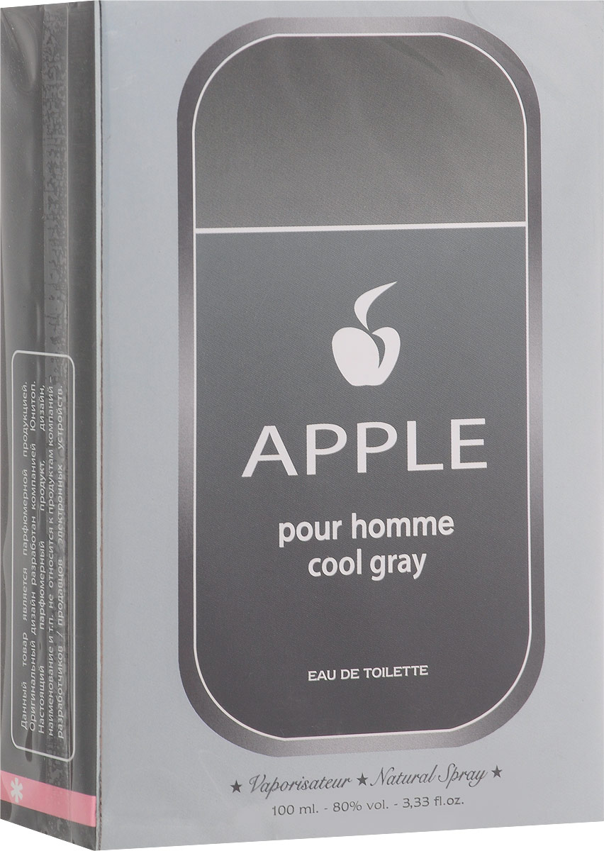 Apple Parfums Homme Cool Gray. Туалетная вода, 100 мл41115 Apple Parfums Homme Cool Gray. Туалетная вода, 100 мл41115Аромат Apple Homme Cool Gray предназначен для зрелого мужчины, искушенного, умудренного опытом, знающего, что время бесценно. Каждый его поступок, каждое движение пронизаны безупречным стилем. Стиль и элегантность для него не самоцель, а средство выражения жизненной позиции, которая одновременно и проста, и провокационна. Классификация аромата : древесный, цитрусовый. Пирамида аромата : Основные ноты: бергамот, грейпфрут, слива, яблоко, кардамон, папоротник. Характеристики: Объем: 100 мл. Производитель: Франция. Туалетная вода - один из самых популярных видов парфюмерной продукции. Туалетная вода содержит 4-10% парфюмерного экстракта. Главные достоинства данного типа продукции заключаются в доступной цене, разнообразии форматов (как правило, 30, 50, 75, 100 мл), удобстве использования (чаще всего - спрей). Идеальна для дневного использования. Товар...