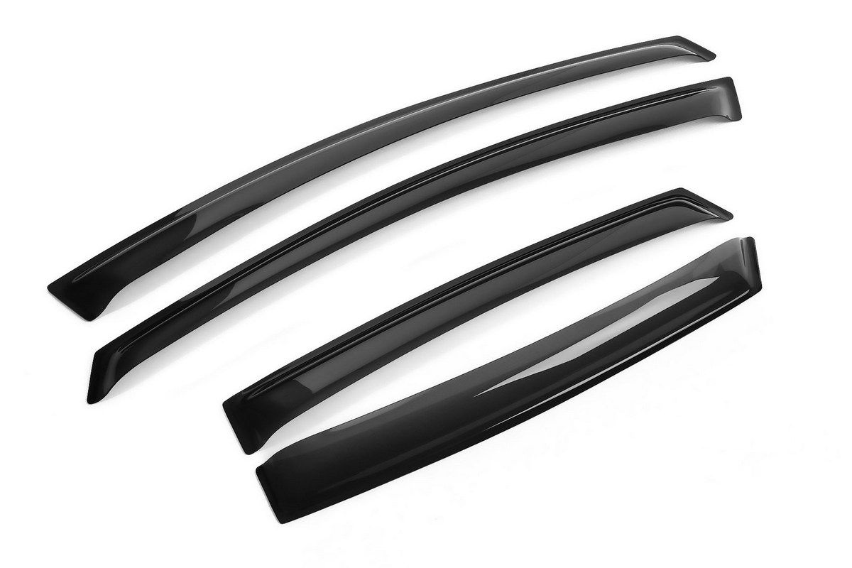 Ветровик REIN, для Renault Sandero 2009-2012 / Sandero Stepway 2009-2014 хэтчбек, на накладной скотч 3М, 4 штREINWV502 Ветровик REIN, для Renault Sandero 2009-2012 / Sandero Stepway 2009-2014 хэтчбек, на накладной скотч 3М, 4 штREINWV502Дефлекторы REIN разрабатываются индивидуально под каждую модель автомобиля. При разработке используются современные технологии 3D-сканирования и моделирования, благодаря чему удается точно повторить геометрию кузова автомобиля. Важным фактором успеха продукта является качество используемых материалов. Для дефлекторов REIN используется традиционный материал – полиметилметакрилат(PMMA), обладающий оптимальными свойствами для производства дефлекторов: высокая прочность и пластичность, устойчивость к температурным колебаниям и внешним химическим воздействиям. Ведется строгий входной контроль поступающего сырья, благодаря чему удается избежать негативного влияния разнотолщинности листов на геометрию изделий. Также, для дефлекторов REIN используется проверенный временем, оригинальный специализированный скотч 3М, благодаря чему достигается высокая адгезия.