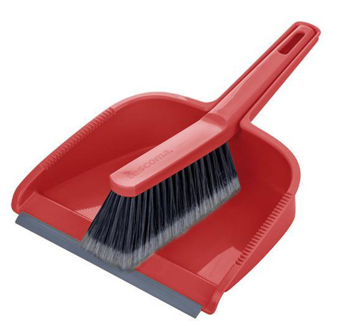 Набор для уборки Tescoma Clean Kit, цвет: красный, 2 предмета900688_красный Набор для уборки Tescoma Clean Kit, цвет: красный, 2 предмета900688_красныйНабор для уборки Tescoma Clean Kit состоит из совка и щетки, изготовленных из высококачественного пластика. Вместительный совок удерживает собранный мусор, позволяет эффективно и быстро совершать уборку в любом помещении. Прорезиненный край совка обеспечивает наиболее плотное прилегание к полу. Щетка имеет удобную форму, позволяющую вымести мусор даже из труднодоступных мест. Совок и щетка оснащены ручками с отверстиями для подвешивания. С набором Tescoma Clean Kit уборка станет легче и приятнее. Общая длина щетки: 25 см. Размер рабочей части щетки: 12,5 см х 4,5 см х 5,5 см. Общая длина совка: 29,5 см. Размер рабочей части совка: 21,5 см х 17,5 см х 6 см.