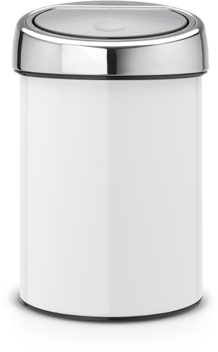 Ведро для мусора Brabantia Touch Bin, 3 л. 364488364488 Ведро для мусора Brabantia Touch Bin, 3 л. 364488364488Ищите решение для рационального использования пространства в ванной комнате? Тогда компактный Touch Bin на 3л для Вас! Поставить на пол или прикрепить к стене – решать Вам! Бесшумное открывание/закрывание крышки легким касанием – система soft touch. Удобная смена мешков для мусора – съемная крышка из нержавеющей стали. Предусмотрено крепление к стене – бак поставляется в комплекте с настенным кронштейном из нержавеющей стали. Легко снимается с настенного кронштейна для тщательной очистки. Удобная очистка – прочное съемное внутреннее ведро из пластика. Предохранение пола от повреждений – пластиковый защитный обод. Бак изготовлен из коррозионно-стойких материалов – долговечность и удобство в очистке. Всегда опрятный вид – идеально подходящие по размеру мешки для мусора с завязками (размер A). 10-летняя гарантия Brabantia.