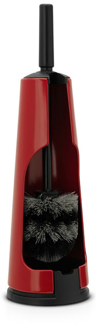 Туалетный ершик Brabantia, с держателем. 107849107849 Туалетный ершик Brabantia, с держателем. 107849107849Туалетный ершик с держателем Brabantia изготовлен из коррозионностойких материалов и подходит для влажных помещений, таких как ванная комната. Металлический держатель скрывает ершик. Пластиковая щетка прочная и легко чистится. Сочетается с другими аксессуарами Brabantia для ванной комнаты: держатель рулона туалетной бумаги, настенное мусорное ведро, мусорное ведро с ножной педалью и бак для белья. Гарантия 10 лет.
