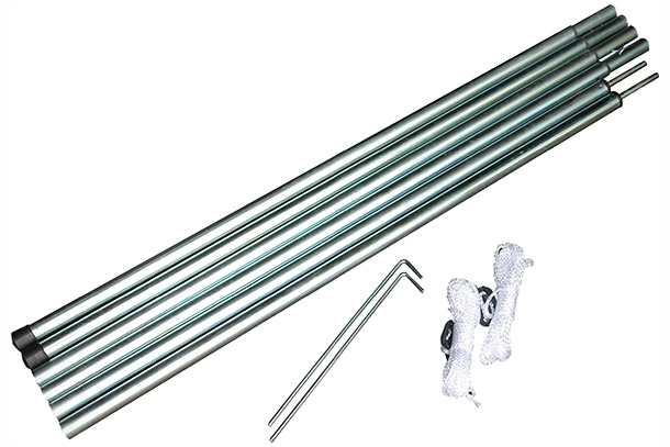 Комплект дуг High Peak Aufstellstangen Set, цвет: металлик, 170 см х 16 мм, 2 шт42280 Комплект дуг High Peak Aufstellstangen Set, цвет: металлик, 170 см х 16 мм, 2 шт42280В комплекте 2 дуги, диаметр 16 мм. Длина дуг 170 см