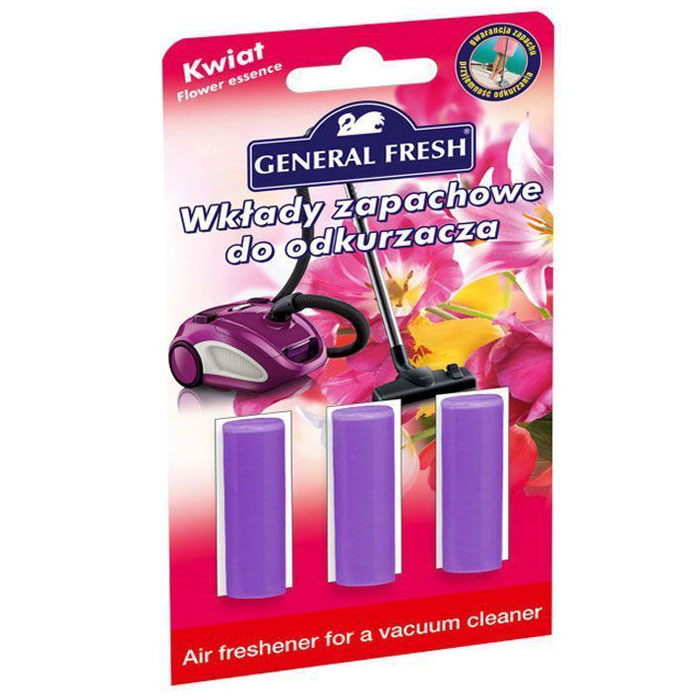 Освежитель воздуха General Fresh Air Fresh, для пылесоса, 1 шт. 595130595130 Освежитель воздуха General Fresh Air Fresh, для пылесоса, 1 шт. 595130595130Освежитель воздуха для пылесоса AIR FRESH нейтрализует неприятные запахи, оставляя в доме приятный аромат. Досконально подобранная ароматическая композиция обеспечивает длительный эффект до момента замены мешка