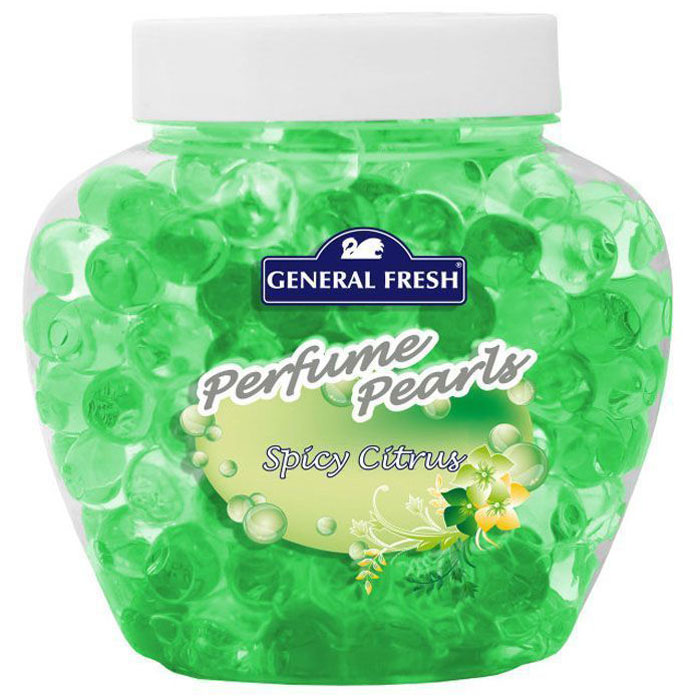 Освежитель воздуха General Fresh Pachnace Perelki, ароматические жемчужинки, 250 г. 596300596300 Освежитель воздуха General Fresh Pachnace Perelki, ароматические жемчужинки, 250 г. 596300596300Освежитель воздуха Ароматические жемчужинки в виде гелевых шариков освежает воздух, обладает интенсивным запахом, нейтрализует неприятные запахи. Подходит для ванной комнаты, автомобиля, любого помещения.