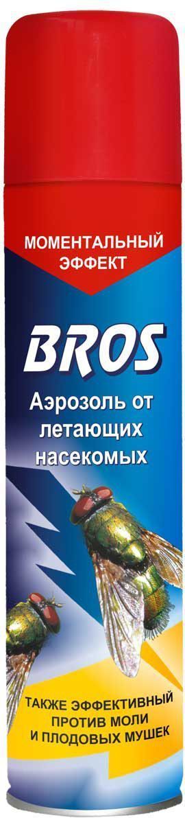 Аэрозоль BROS, от летающих насекомых, 250 мл706862 Аэрозоль BROS, от летающих насекомых, 250 мл706862BROS Аэрозоль от летающих насекомых. Препарат в аэрозоли для борьбы с летающими насекомыми. Сочетание нескольких новейших активных веществ позволило достичь как мгновенного действия (эффект нокдауна), так и эффективности там, где насекомые стали устойчивы к прежде применяемым препаратам. 250 мл Прозрачная жидкость в аэрозольой упаковке. Для уничтожения в помещениях летающих насекомых (мух, комаров, москтов, мошек, бабочек моли). Применение: Закрыть окна и двери. Перед применением баллон встряхнуть. Обработку следует проводить, двигаясь спиной от окна по направлению к выходу. Направить струю аэрозоля в воздух, держа баллон вертикально. Норма расхода средства: 7 - 8 сек. распыления на помещение площадью 14 - 18 м2. Распылять на расстоянии 1 м от стен, мебели. Для уничтожения моли средством обрабатывают внутренние стенки шкафов, чемоданов, коробок и т.п. в течение 9 - 18 сек. Перед обработкой вынуть все вещи из шкафов, чемоданов, коробок. После обработки помещение...