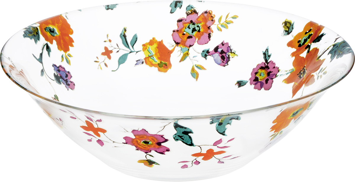 Салатник Luminarc Мариса, диаметр 27 см115510 Салатник Luminarc Мариса, диаметр 27 см115510Салатник Luminarc Мариса, изготовленный из ударопрочного стекла, оформлен оригинальным цветочным принтом. Изделие прекрасно подойдет для подачи различных блюд: закусок, салатов или фруктов. Бренд Luminarc - это один из лидеров мирового рынка по производству посуды и товаров для дома. В основе процесса изготовления лежит высококачественное сырье, а также строгий контроль качества. Товары для дома Luminarc уважают и ценят во всем мире, а многие эксперты считают данного производителя эталоном совершенства.Диаметр салатника (по верхнему краю): 27 см.Высота салатника: 8,3 см.