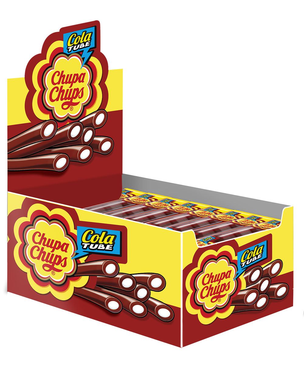 Chupa Chups Cola Tube жевательный мармелад мини-трубочки со вкусом колы, 150 шт6061700 Chupa Chups Cola Tube жевательный мармелад мини-трубочки со вкусом колы, 150 шт6061700Новинка от Chupa-Chups - мармеладная трубочка со вкусом кока-колы! Никого не оставит равнодушным!