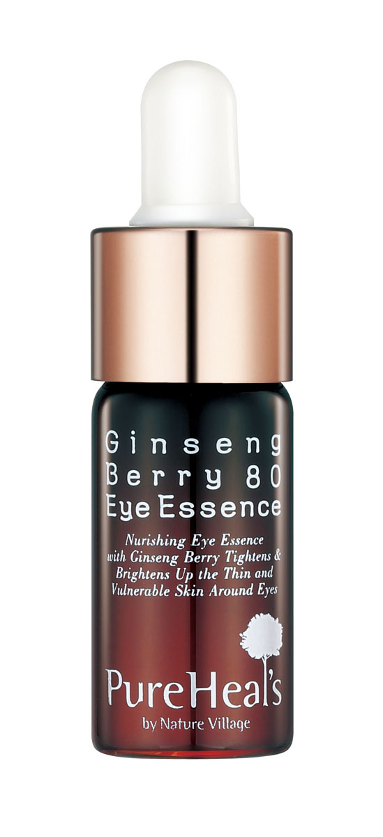 PurehealS Эссенция для кожи вокруг глаз Ginseng Berry 80, 15 млpur2 PurehealS Эссенция для кожи вокруг глаз Ginseng Berry 80, 15 млpur2Эссенция, обогащенная экстрактом ягод женьшеня, осветляет, подтягивает и укрепляет кожу вокруг глаз. Питательный экстракт, насыщенный полифенолами и витаминами, комплексно решает проблемы кожи, включая сухость, потерю упругости и бледный цвет.
