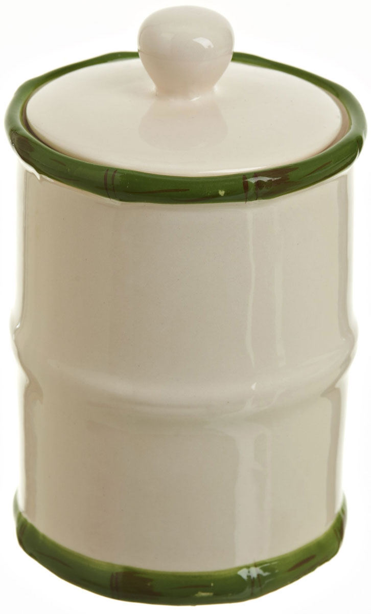 Банка для сыпучих продуктов Polystar Nature Design, 600 млL0200087 Банка для сыпучих продуктов Polystar Nature Design, 600 млL0200087Банка для сыпучих продуктов Nature Design изготовлена из прочной керамики, закрывается крышкой. Изделие оригинальной формы в виде бамбука. Банка прекрасно подойдет для хранения различных сыпучих продуктов: чая, кофе, сахара, круп и многого другого. Изящная емкость не только поможет хранить разнообразные сыпучие продукты, но и стильно дополнит интерьер кухни.