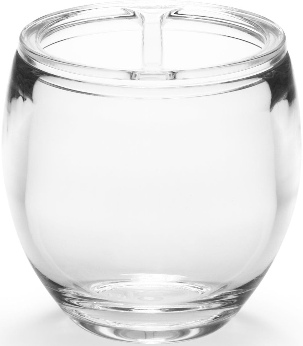 Стакан для зубных щеток Umbra Droplet, цвет: прозрачный, 10 х 9 х 9 см020160-165 Стакан для зубных щеток Umbra Droplet, цвет: прозрачный, 10 х 9 х 9 см020160-165Функциональность подставки для зубных щеток неоспорима - где же еще их хранить. А вот как насчет дизайна? В Umbra уверены: такой простой и ежедневно используемый предмет должен выглядеть лаконично, но необычно. Ведь в небольшой ванной комнате не должно быть ничего вызывающе яркого. Немного экспериментировав с формой, дизайнеры создали подставку Droplet которая придется кстати в любом доме и вместит зубные щетки всех членов семьи.