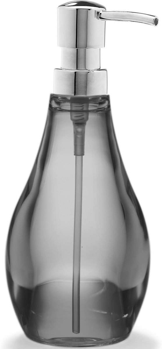 Диспенсер для мыла Umbra Droplet, цвет: дымчатый, 9,5 х 9,5 х 21 см020163-582 Диспенсер для мыла Umbra Droplet, цвет: дымчатый, 9,5 х 9,5 х 21 см020163-582Серию аксессуаров для ванной Droplet характеризуют плавные линии, прозрачные материалы и мягкие цвета. Благодаря современным технологиям, аксессуары выглядят как стеклянные, но при этом прочные и небъющиеся. Такой элегантный диспенсер для мыла из прозрачного акрила станет достойным украшением раковины в любой ванной комнате. Аксессуар также подойдет для кухни в качестве диспенсера для моющего средства. Дизайн: Michelle Ivankovic