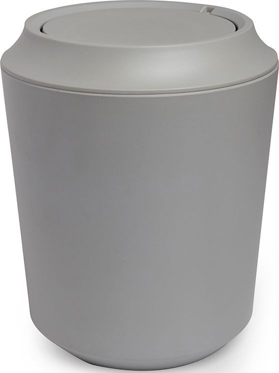 Корзина для мусора Umbra Fiboo, цвет: серый, 24,9 х 20,3 х 20,3 см68/5/3 Корзина для мусора Umbra Fiboo, цвет: серый, 24,9 х 20,3 х 20,3 см68/5/3Корзина для мусора из комбинированного материала (меламин и бамбуковое волокно), который отличает экологичность, износостойкость и уникальный матовый эффект. Удобная вращающаяся крышка легко снимается для смены пакета для мусора.Дизайн: Wesley Chau