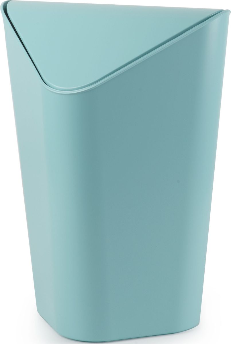 Корзина для мусора Umbra Corner Mini, цвет: ярко-голубой, 20,4 х 21 х 29,2 см086905-276 Корзина для мусора Umbra Corner Mini, цвет: ярко-голубой, 20,4 х 21 х 29,2 см086905-276Уменьшенная копия корзины CORNER. Экономит место в помещении, так как за счёт размера корзину можно ставить на рабочий стол или кухонную столешницу. Удобная крышка обеспечивает простоту использования. Внутреннее крепление позволяет спрятать мешок для мусора внутри ведра. ?Объем — 5 литров. ?Дизайн: Alan Wisniewski