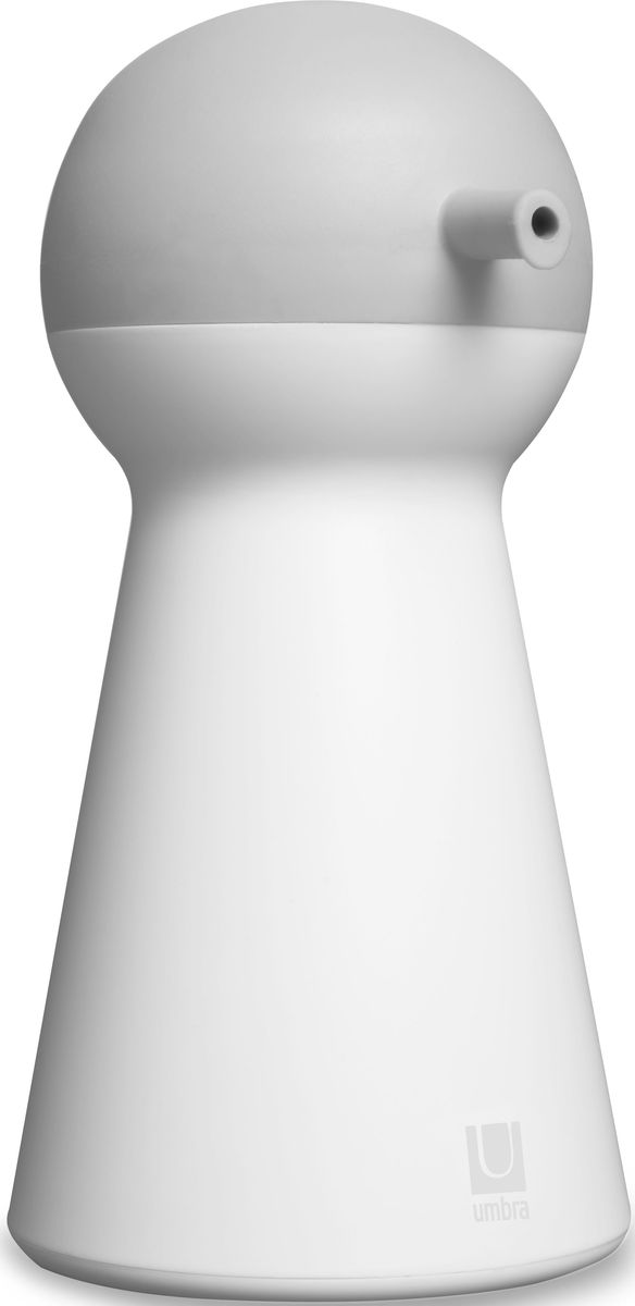 Диспенсер для мыла Umbra Squish, цвет: белый, 15,9 х 9,2 х 9,2 см1005261-660 Диспенсер для мыла Umbra Squish, цвет: белый, 15,9 х 9,2 х 9,2 см1005261-660Диспенсер для жидкого мыла или санитайзера, похожий на героя фантастических фильмов. Широкое основание делает его устойчивым на скользой поверхности раковины. А резиновую шапочку дозатора удобно нажимать влажными руками, в процессе мытья посуды. Объем 350 мл. Дизайнер Umbra Design Studio