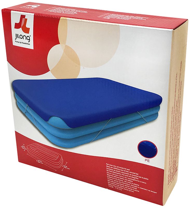 Чехол для бассейна Jilong Giant, цвет: синий, 305 х 183 х 50 см57010 Чехол для бассейна Jilong Giant, цвет: синий, 305 х 183 х 50 см57010Чехол для бассейнов GIANT POOL COVER - Для бассейнов GIANT размером 305x183x50см - Прочный материал - 1 штука в упаковке - Цвет: голубой Артикул:57010 Упаковка:коробка Размер упаковки: 25х25х6,5 см Вес: 0,620 кг Компания JILONG это широкий выбор продукции высокого качества и отличный выбор для отдыха на природе.