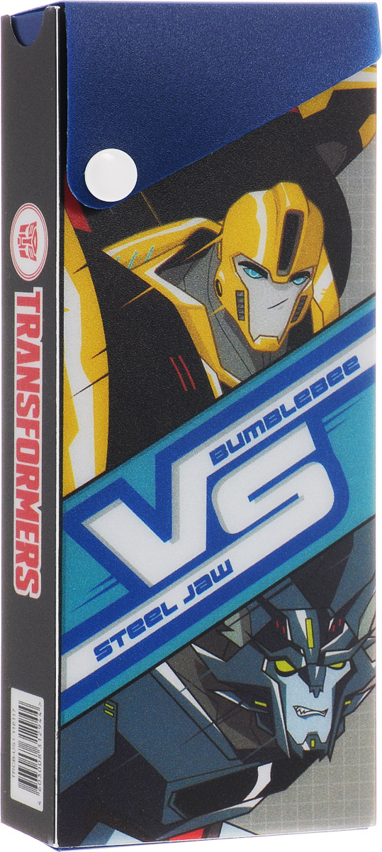 Kinderline Пенал Transformers Prime выдвижной на кнопке72523WD Kinderline Пенал Transformers Prime выдвижной на кнопке72523WDПенал Kinderline Transformers Prime станет не только практичным, но и стильным школьным аксессуаром для мальчика.Пенал Herlitz выполнен из прочного материала, выдвигается и застегивается на кнопку. Состоит из одного вместительного отделения.Такой пенал станет незаменимым помощником для школьника, с ним ручки и карандаши всегда будут под рукой и больше не потеряются.