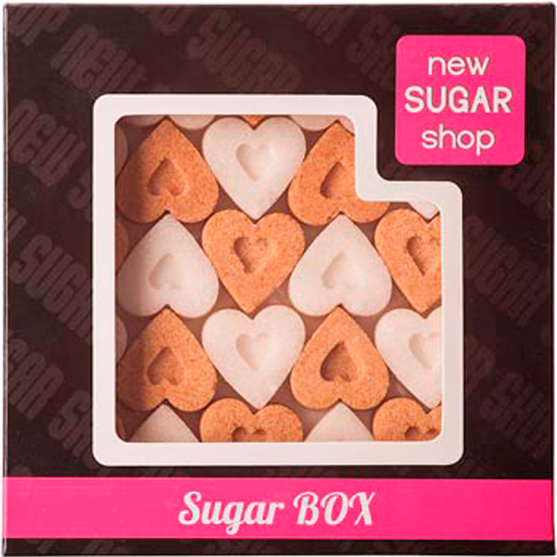 Sugar Box Сердечки фигурный сахар, 250 г00-00000041 Sugar Box Сердечки фигурный сахар, 250 г00-00000041Производитель делает с любовью своими руками оригинальные формы для вашего стола, юбилея или в подарок. Порадуйте себя и своих близких оригинальными формами сахара. С фигурным сахаром ваше чаепитие будет неповторимым.