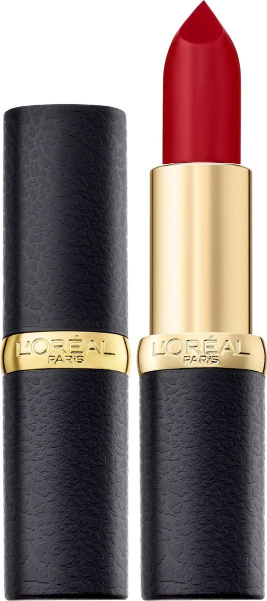 LOreal Paris Матовая губная помада Color Riche, оттенок 349, Вишневый шик, 4,5 млA9108400 LOreal Paris Матовая губная помада Color Riche, оттенок 349, Вишневый шик, 4,5 млA9108400Насыщенные оттенки помад для губ Колор Риш для абсолютно матового результата. Ухаживающая формула создает матовый эффект на губах, увлажняя их: масло камелии способствует комфортному нанесению помады, масло жожоба позволяет продукту долго оставаться на губах и не выходить за их контур. 10 самых матовых оттенков. Чувственные, изысканные, с Парижским шиком.