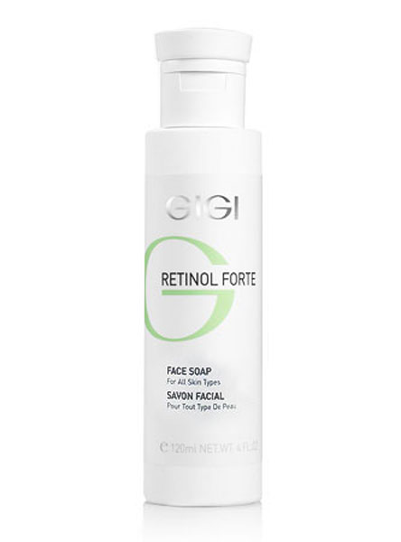 GIGI Мыло жидкое для всех типов кожи Retinol Forte, 120 мл178 GIGI Мыло жидкое для всех типов кожи Retinol Forte, 120 мл178Бесщелочное мыло для Для всех типов кожи хорошо очищает кожу, не нарушая кислотно-щелочного баланса. Действие: Оказывает противовоспалительное и смягчающее действие, усиливает проницаемость кожи для активных ингредиентов из ретиноловых кремов. Активные ингредиенты: гликолевая кислота, ретинилпальмитат, алантоин, лауретсульфат натрия.