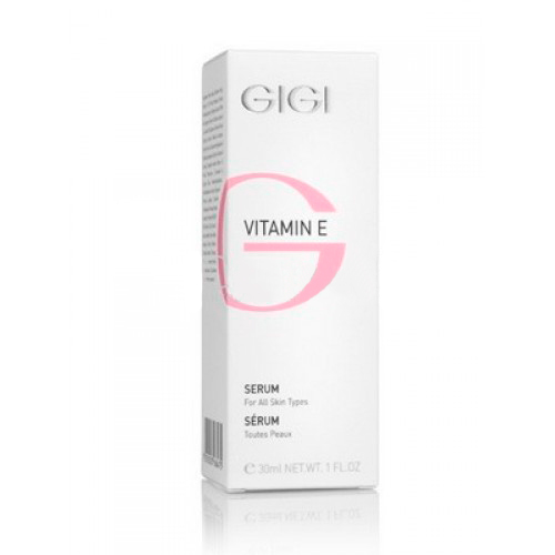 GIGI Сыворотка Vitamin E, 30 мл204 GIGI Сыворотка Vitamin E, 30 мл204Высокоактивное и эффективное косметическое средство, предупреждающее старение и образование морщин и укрепляющее сосуды. Действие: Сыворотка содержит природные компоненты и витамин Е в высокой концентрации и обеспечивает интенсивный комплексный уход за кожей любого типа. Стимулирует обмен веществ в коже, нейтрализует действие свободных радикалов - основных виновников преждевременного старения, стимулирует процессы регенерации, клеточного дыхания, увлажнения и питания кожи. Благодаря тонкой текстуре, хорошо усваивается кожей. Активные ингредиенты: витамин Е, молочная кислота и ее соль, серин, мочевина, аллантоин, глицин, аланин, креатин, гель алоэ, пантенол, лецитин, аспартат магния, NMF.