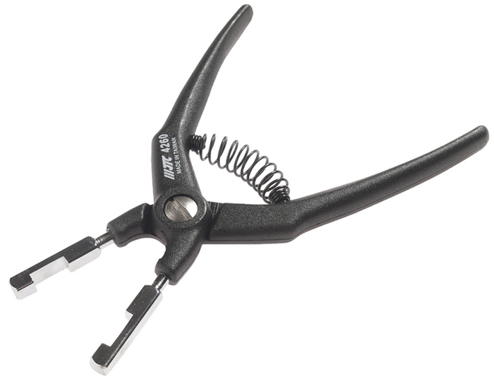 JTC Съемник коннектора топливной системы (VW, AUDI, OPEL, FIAT,GM, TOYOTA). JTC-42602706 (ПО) JTC Съемник коннектора топливной системы (VW, AUDI, OPEL, FIAT,GM, TOYOTA). JTC-42602706 (ПО)Для разъединения быстросъемных соединений трубопроводов топливной системы.Применение: Фольксваген (Volkswagen), Ауди (Audi) Опель (Opel), Фиат (Fiat), Тойота (Toyota), GM.Габаритные размеры: 220/110/30 мм. (Д/Ш/В)Вес: 90 гр.