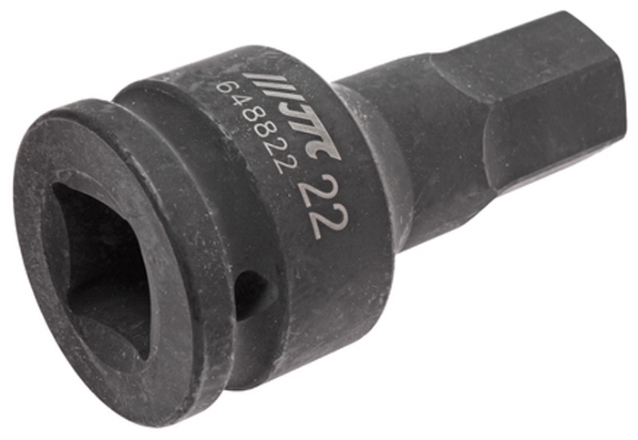 JTC Головка торцевая ударная HEX 3/4 х H22, длина 88 мм. JTC-6488222706 (ПО) JTC Головка торцевая ударная HEX 3/4 х H22, длина 88 мм. JTC-6488222706 (ПО)Головка торцевая ударная JTCОписание Материал: SNCM 8660. Размер: HEX 3/4хH22. Общая длина: 88 мм. Габаритные размеры: 88/44/44 мм. (Д/Ш/В) Вес: 524 г.
