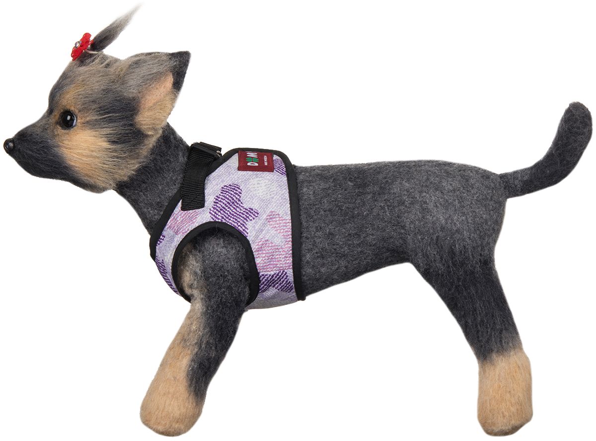 Шлейка для собак Dogmoda Мегаполис. Размер 3 (L)0120710 Шлейка для собак Dogmoda Мегаполис. Размер 3 (L)0120710Шлейка-жилет для собак Мегаполис предназначена для мелких и средних пород собак. В отличие от ошейника, она бережно охватывает шею и грудь питомца, не пережимая тело. Движения животного при этом не скованы, а наличие самой шлейки практически не ощущается.Изготовлена она из водооталкивающего полиэстера. Внутренний слой шлейки имеет сетчатую структуру.Мягкая ткань делает прогулки домашнего питомца комфортными и легкими, позволяет почувствовать свободу движения. Шлейка сделана в форме жилета, и имеет два вида застяжки- липучка с помощью которой можно отрегулировать объем и фастекс для крепления поводка.Шлейка подойдет как для девочек, так для мальчиков.