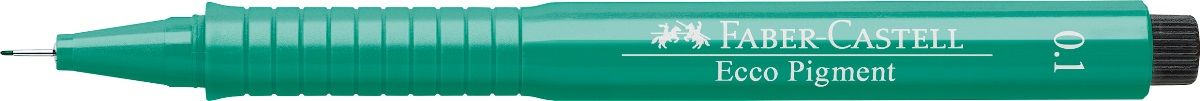Faber-Castell Ручка капиллярная Ecco Pigment цвет зеленый 10 шт 16616372523WD Faber-Castell Ручка капиллярная Ecco Pigment цвет зеленый 10 шт 16616372523WD идеальны для письма, рисования, набросков пигментные черные чернила водо- и светоустойчивые позволяют рисование с линейкой и по шаблону длинный кончик с металлическим корпусом эргономичная область захвата металлический клип 9 типов толщины линии