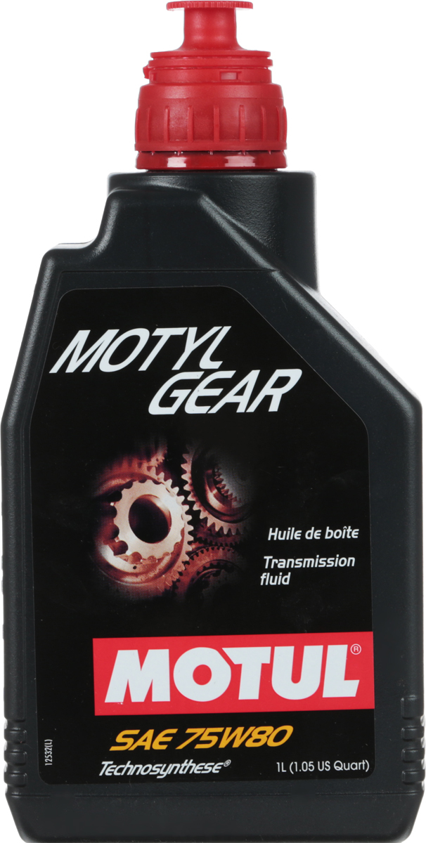 Масло трансмиссионное Motul Motyl Gear, синтетическое, 75W80, 1 л6280LK Масло трансмиссионное Motul Motyl Gear, синтетическое, 75W80, 1 л6280LKМасло для механических коробок передач и мостов. SAE 75W-80. Technosynthese. Специально разработано для коробок передач с затрудненным переключением и Peugeot, Citroen, Renault.Все механические трансмиссии, синхронизированных и несинхронизированных коробок передач, коробка/мост, коробка передач и гипоидные мосты без автоблокировки. API Стандарты: API GL-4/GL-5Одобрения: MIL-L-2105D