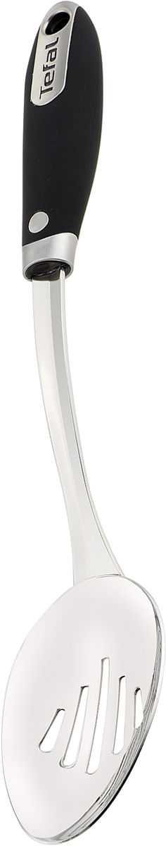Ложка кулинарная Tefal Talent. K0800314CM000001326 Ложка кулинарная Tefal Talent. K0800314CM000001326Ложка кулинарная Tefal Talent - элегантный дизайн с зеркальным блеском. Благодаря высокому качеству нержавеющей, стали аксессуар прослужит долгое время. Мягкая ручка для большего комфорта. Можно мыть в посудомоечной машине