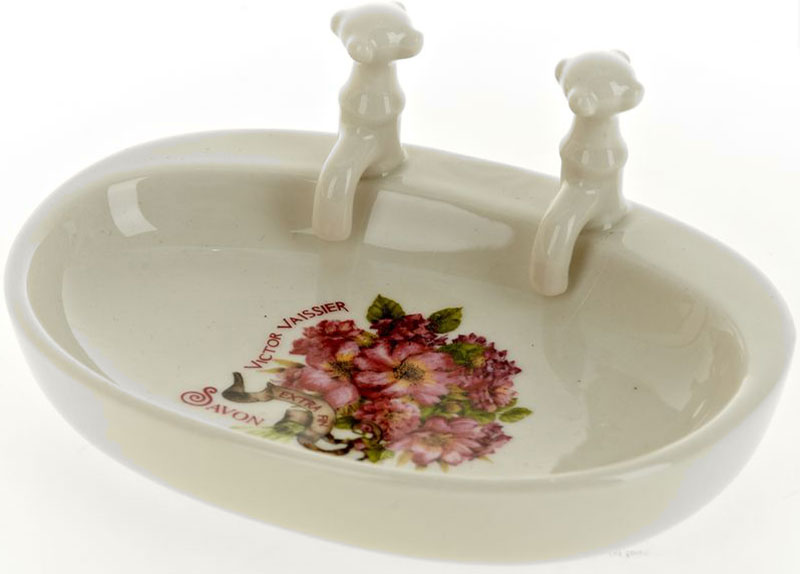 Мыльница White Clean Аромат весныUP210DF Мыльница White Clean Аромат весныUP210DFМыльница White CLEAN Аромат весны изготовлена из натуральной и элегантной керамики молочного цвета с изображением цветов, удобной овальной формы. Изделие прекрасно дополнит интерьер вашей ванной комнаты и отлично сочетается с другими аксессуарами из коллекции Аромат весны.