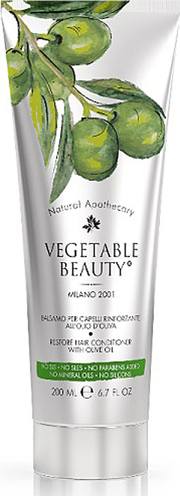 Vegetable Beauty Бальзам для волос восстанавливающий с маслом оливы, 200 млFS-00897 Vegetable Beauty Бальзам для волос восстанавливающий с маслом оливы, 200 млFS-00897Богатая текстура бальзама обеспечивает интенсивное питание и увлажнение волос.Оливковое масло в сочетании с маслом макадамии восстанавливает структуру волос изнутри, разглаживает, не утяжеляя их. Экстракт алоэ питает корни волос, увлажняет волосы по всей длине, избавляет от секущихся кончиков, защищает волосы от агрессивных внешних воздействий.Волосы становятся эластичными, мягкими, легко поддаются укладке.Единственный бальзам для волос на фармацевтическом рынке, содержащий самое оптимальное количество масла оливы.Высокоэффективные биокомпоненты питают каждый волос и фолликулу, восстанавливая поврежденные волосы и предотвращая их выпадение.Подходит для ежедневного ухода.