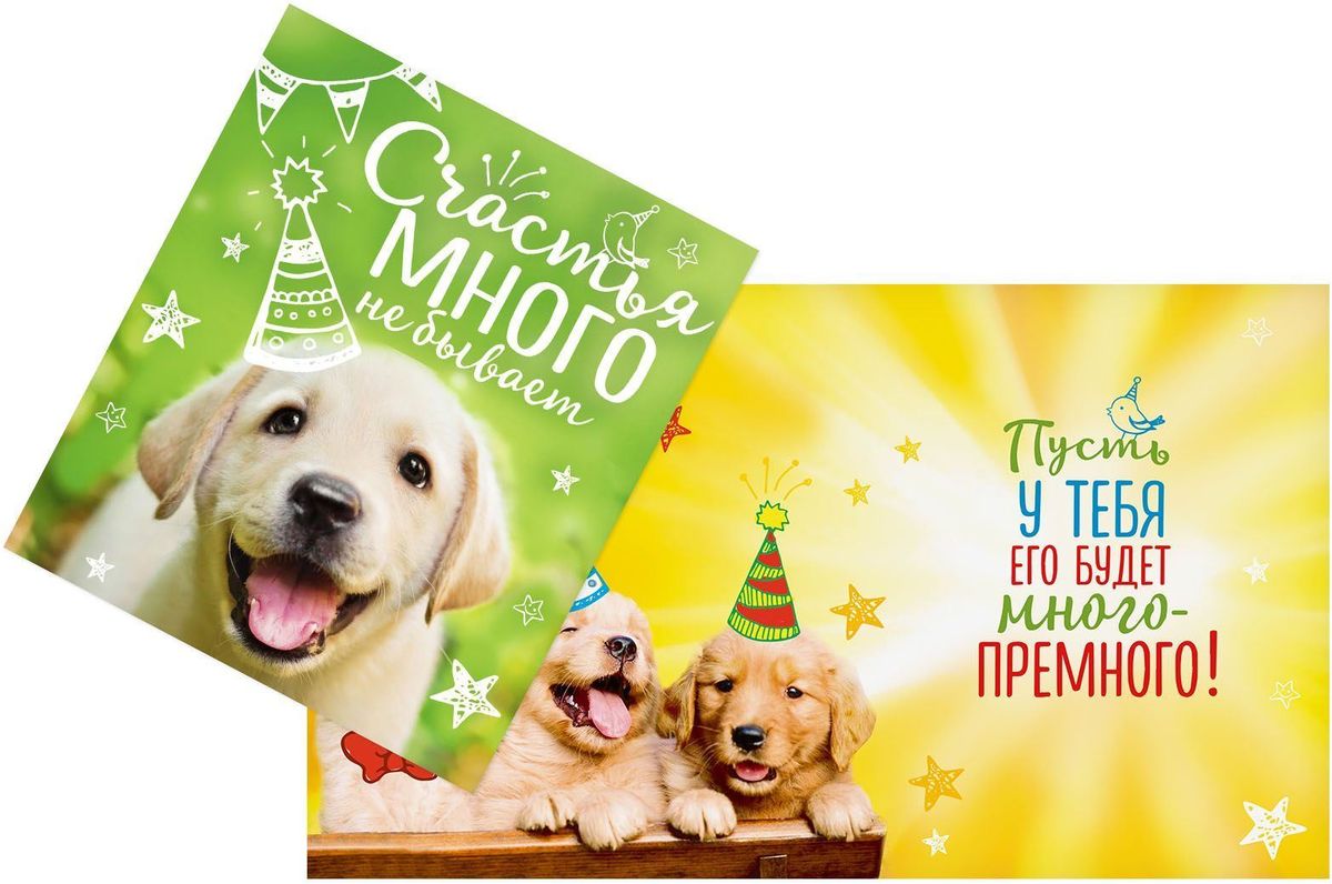 Открытка Дарите cчастье Счастья много не бывает, 14 х 16 см54 009303 Открытка Дарите cчастье Счастья много не бывает, 14 х 16 см54 009303Атмосферу праздника создают детали: свечи, цветы, бокалы, воздушные шары и поздравительные открытки — яркие и весёлые, романтичные и нежные, милые и трогательные. Расскажите о своих чувствах дорогому для вас человеку, поделитесь радостью с близкими и друзьями. Открытка с креативным дизайном вам в этом поможет.